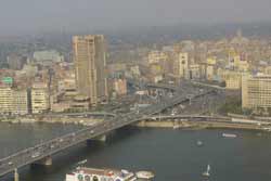 Египет. Каир. панорама города.